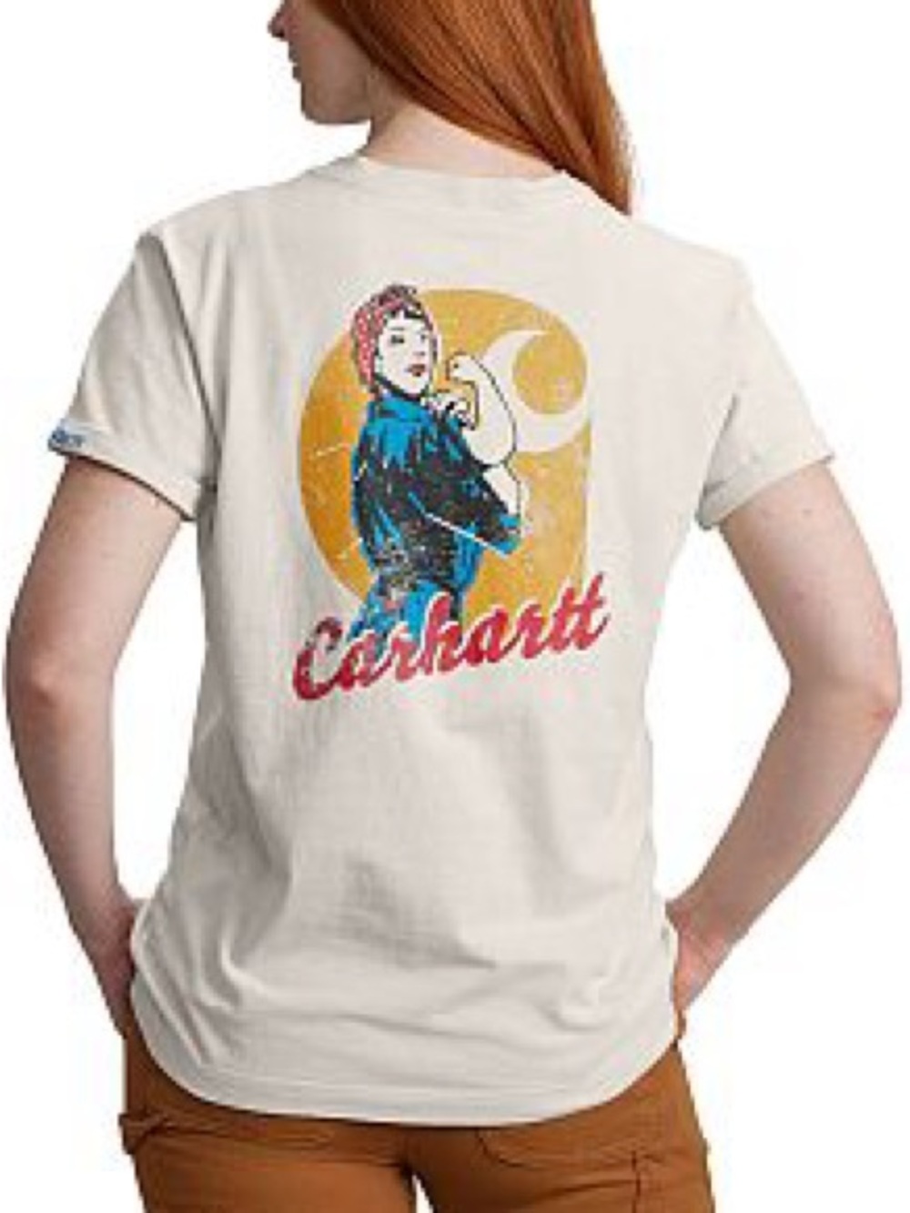 Carhartt Women's Love Of Labor Graphic T-Shirt Size M